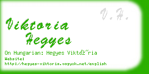 viktoria hegyes business card